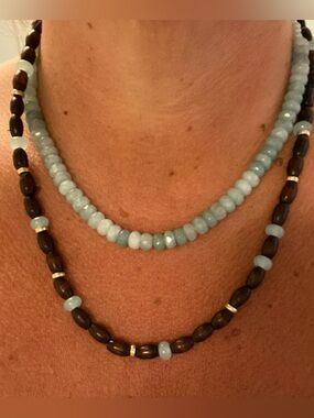 Handmade Beaded Necklace Set - Women's Layered Jewelry